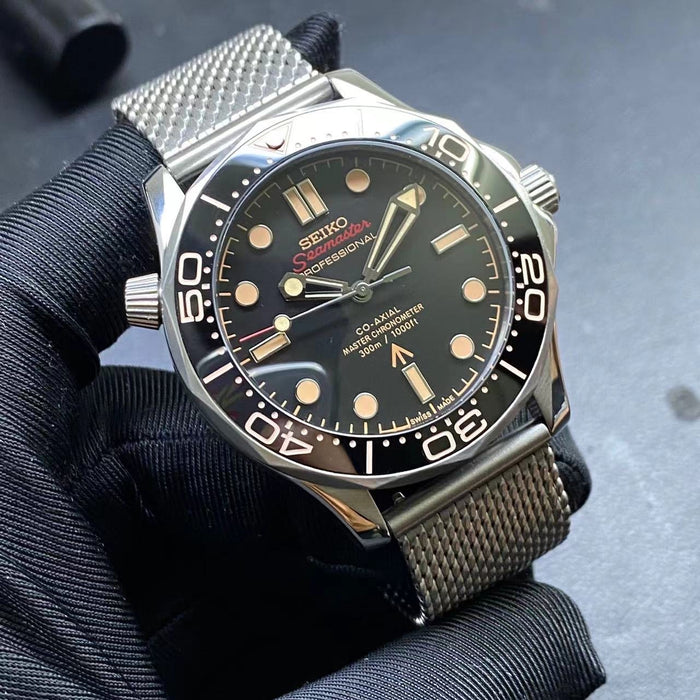 Seiko Mod Diver Black NH35 Automatic