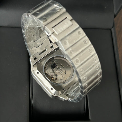 Seiko Mod Santos White NH35 Automatic