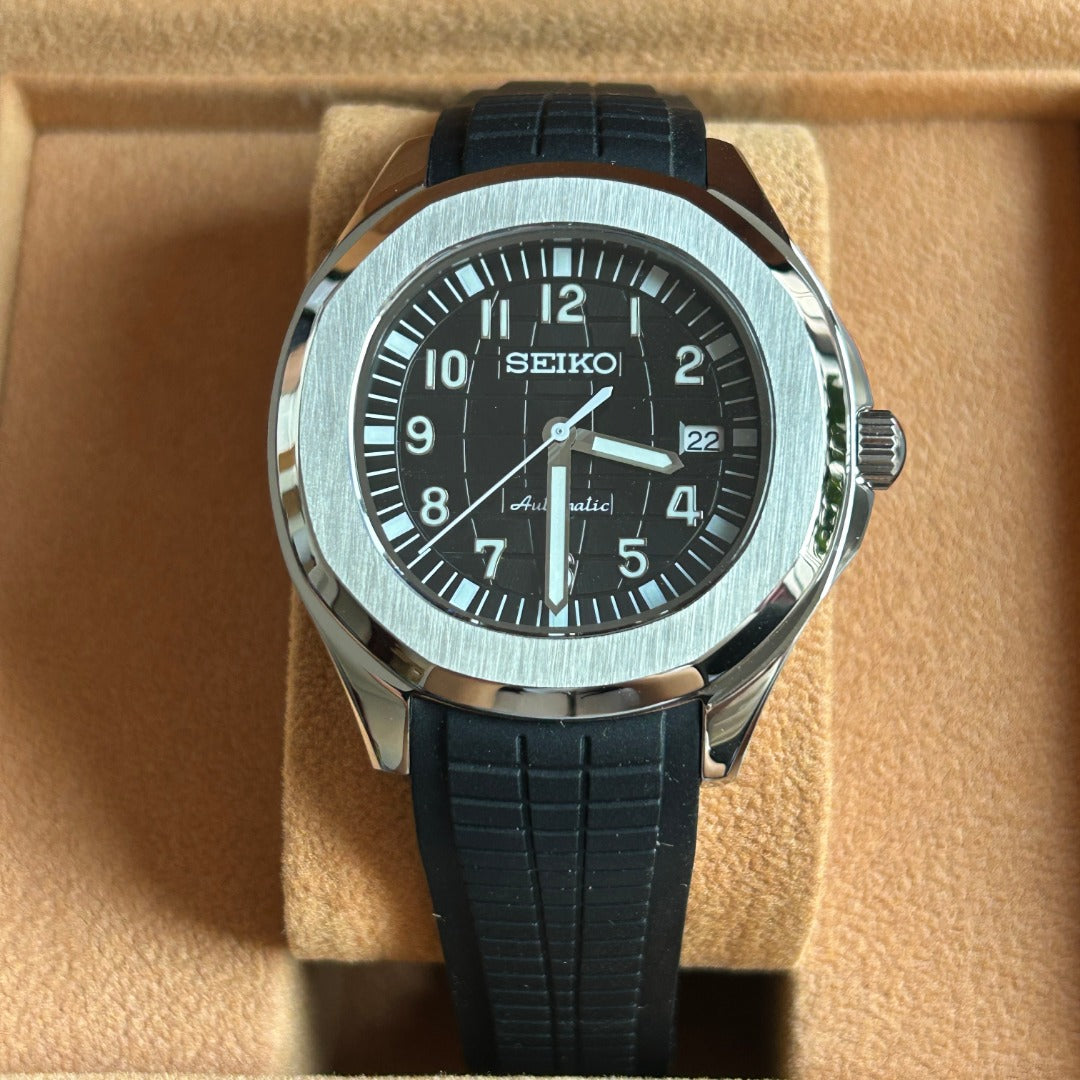 Seiko Mod Aquanaut Black NH35 Automatic