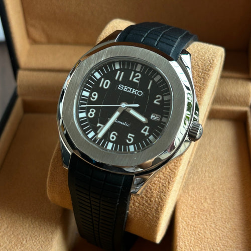 Seiko Mod Aquanaut Black NH35 Automatic