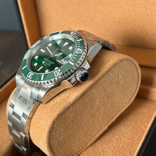 Seiko Mod Submariner Hulk NH35 Automático