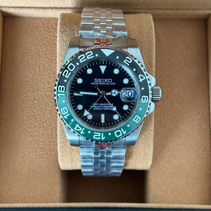 Seiko Mod GMT Sprite NH34 GMT