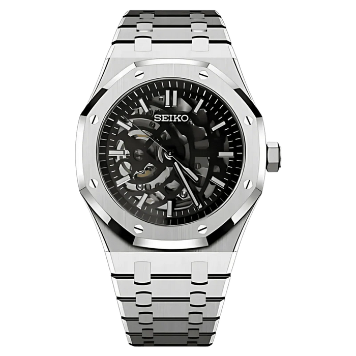 Seiko Mod Royal Oak Skeleton NH70 Automatic