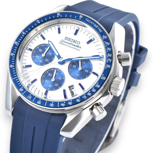 Seiko Mod Speedmaster Snoopy VK63 Cronógrafo