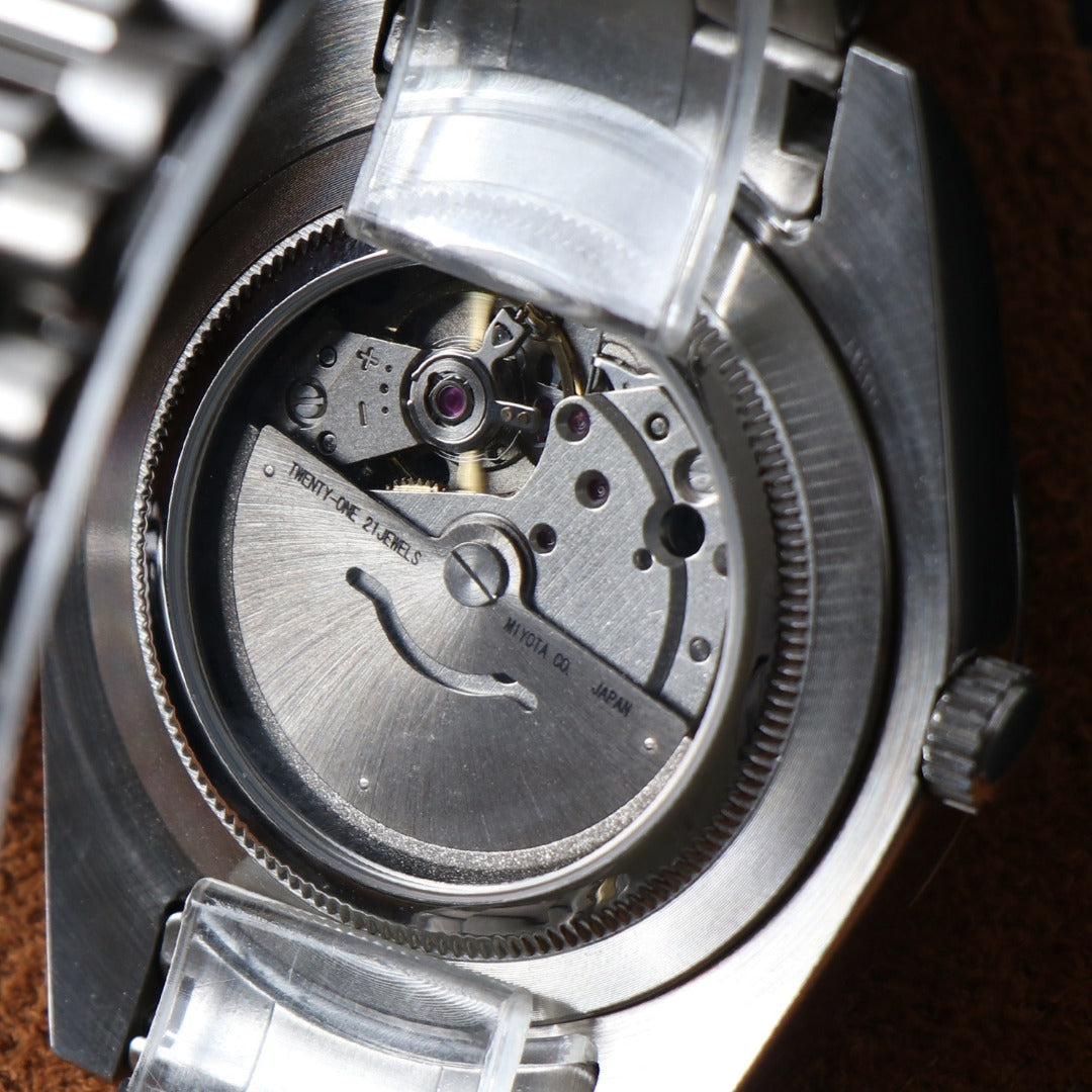 Seiko Mod Day-Date Olive Dial