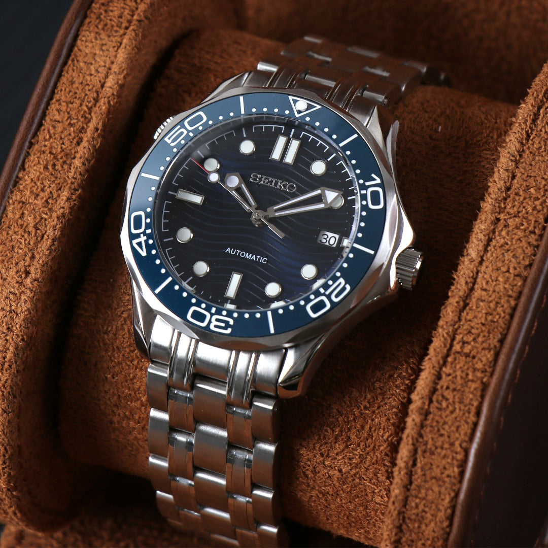 Seiko Mod Diver Blue NH35 Automatic