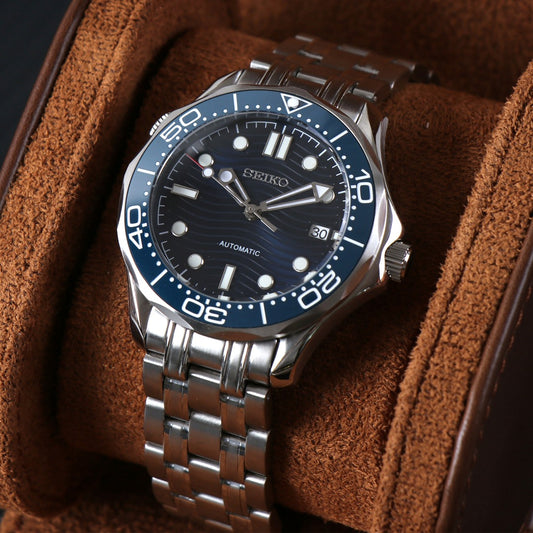 Seiko Mod Diver Blue NH35 Automatic