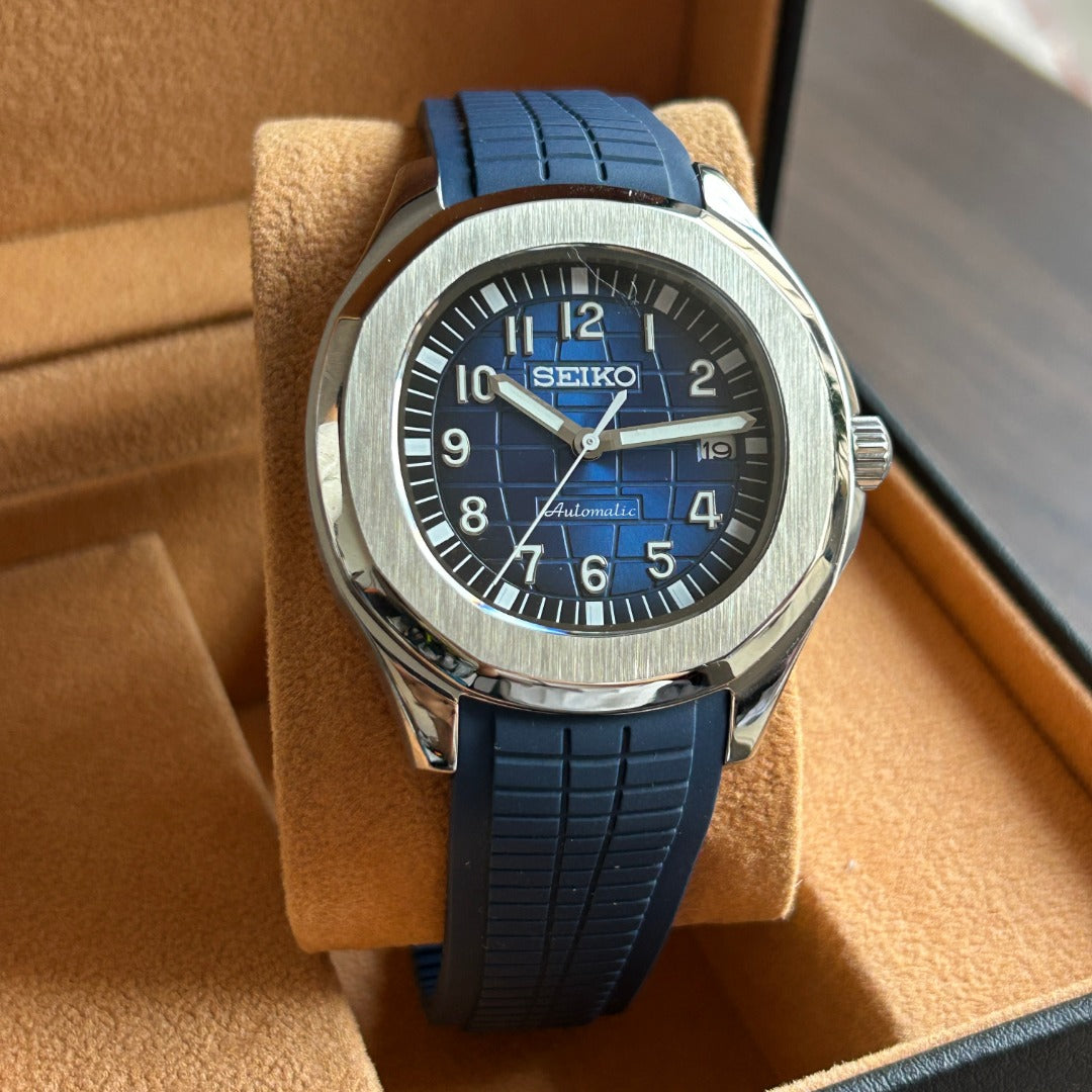 Seiko Mod Aquanaut Blue NH35 Automatic