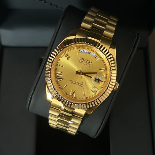 Mod Day Date Román Full Gold