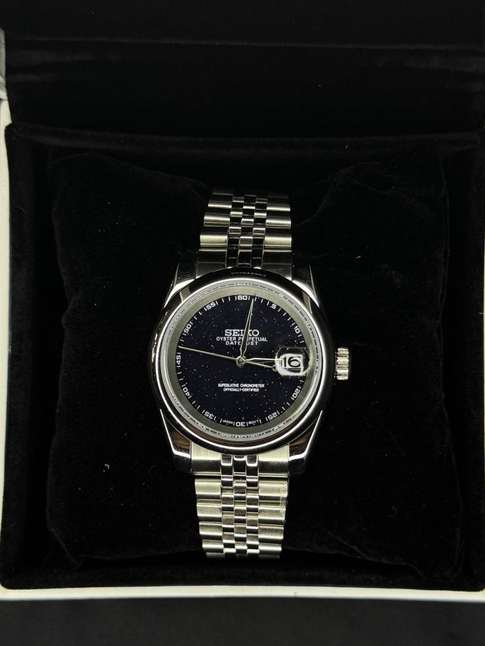 Seiko Mod Datejust Stardust NH35 Automático